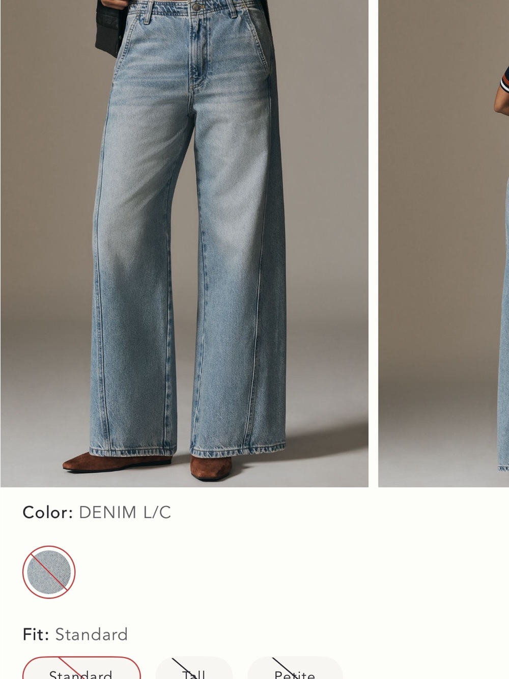 Pilcro relaxed High rise tapered jeans - Picture 2 of 7